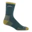 Darn Tough Hiker Micro Crew Midweight Hiking Socks in Spruce
