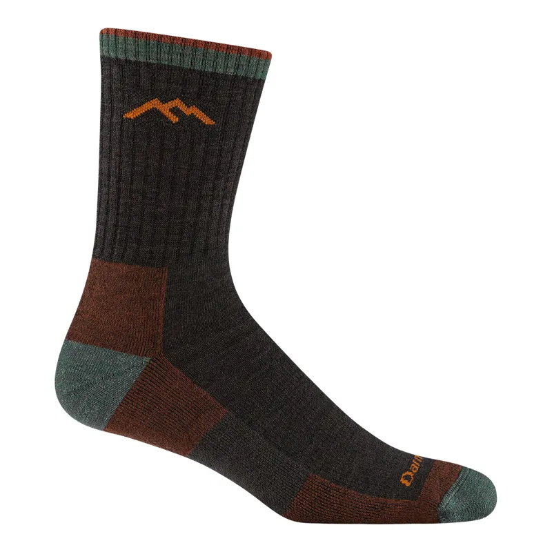 Darn Tough Hiker Micro Crew Midweight Hiking Socks in Walnut