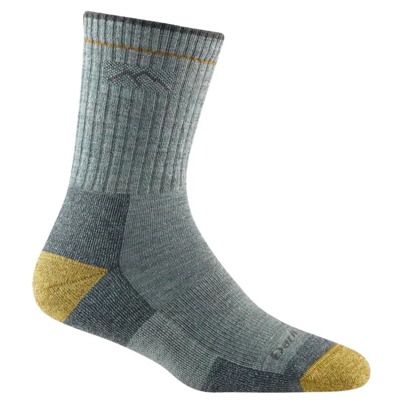Darn Tough Women's Hiker Micro Crew Midweight Cushion Socks in Sage
