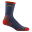Darn Tough Hiker Micro Crew Midweight Hiking Socks in Denim