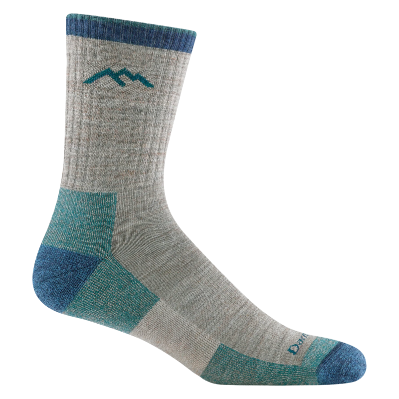 Darn Tough Hiker Micro Crew Midweight Hiking Socks in Rye