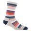 Darn Tough Women's Mystic Stripe Crew Lightweight Socks in Ash