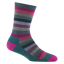 Darn Tough Women's Mystic Stripe Crew Lightweight Socks in Spruce