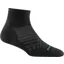 Darn Tough Women's Run 1/4 Ultra-Lightweight Cushion Socks in Black