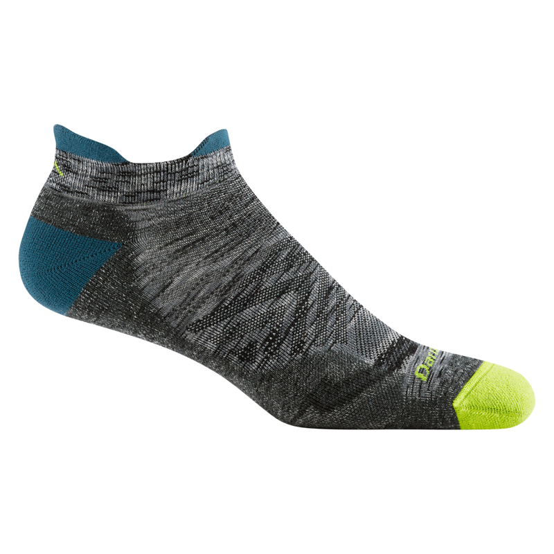 Darn Tough Run No Show Tab Ultra-Light Running Socks in Comet
