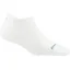 Darn Tough Women's Run No Show Tab Ultra-Lightweight in White