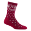 Darn Tough Women's Shetland Crew in Burgundy