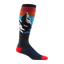 Darn Tough Solstice Over-the-Calf LW Ski and Snowboard Socks Charcoal