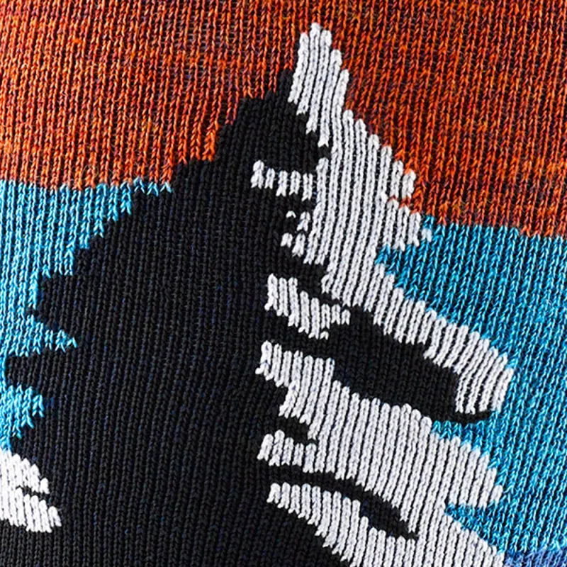 Darn Tough Solstice Over-the-Calf LW Ski and Snowboard Socks Charcoal-1