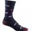 Darn Tough Truffle Hog Lightweight Crew Sock in Navy