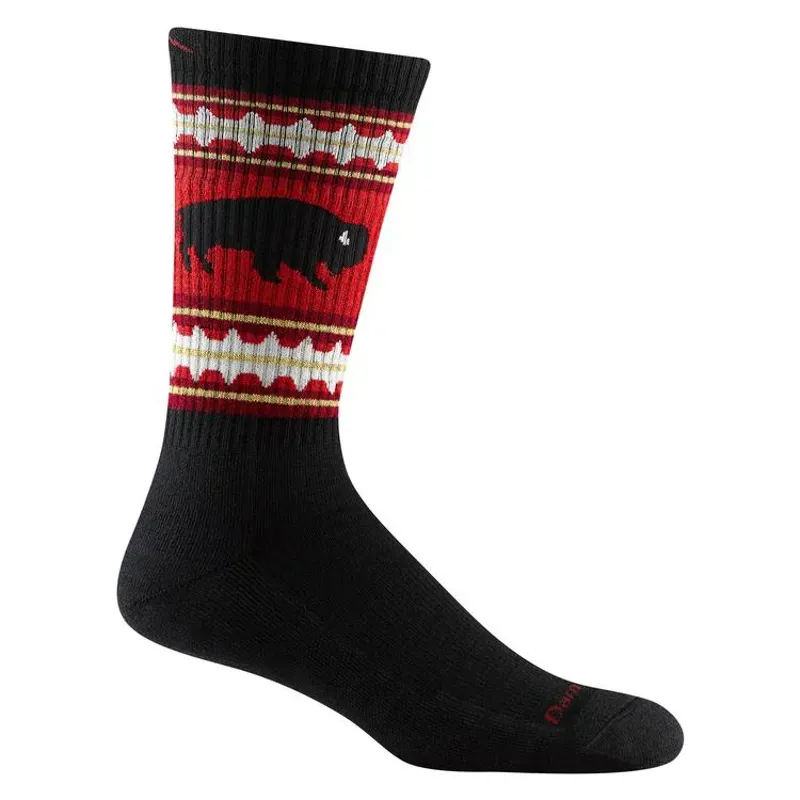Darn Tough Vangrizzle Boot Midweight Hiking Socks in Black