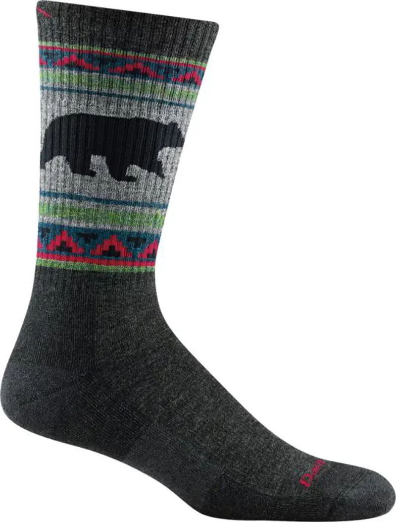 Darn Tough Vangrizzle Boot Midweight Hiking Socks in Charcoal