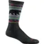 Darn Tough Vangrizzle Boot Midweight Hiking Socks in Charcoal