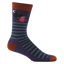 Darn Tough Wild Life Crew Lifestyle Socks in Blackberry