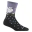 Darn Tough Wild Life Crew Light Cushion Socks in Charcoal