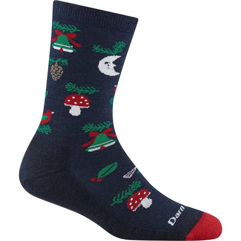 Darn Tough Women's Tinsel Town Crew Lightweight Cushion in Eclipse