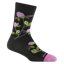 Darn Tough Women's Blossom Crew Light Lifestyle Socks in Charcoal