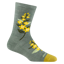 Darn Tough Women's Blossom Crew Light Lifestyle Socks in Seafoam