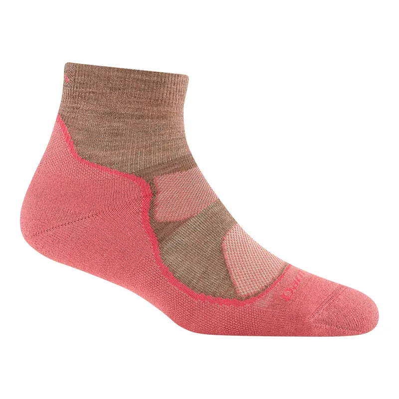 Darn Tough Women's Light Hiker Quarter LW Socks in Canyon
