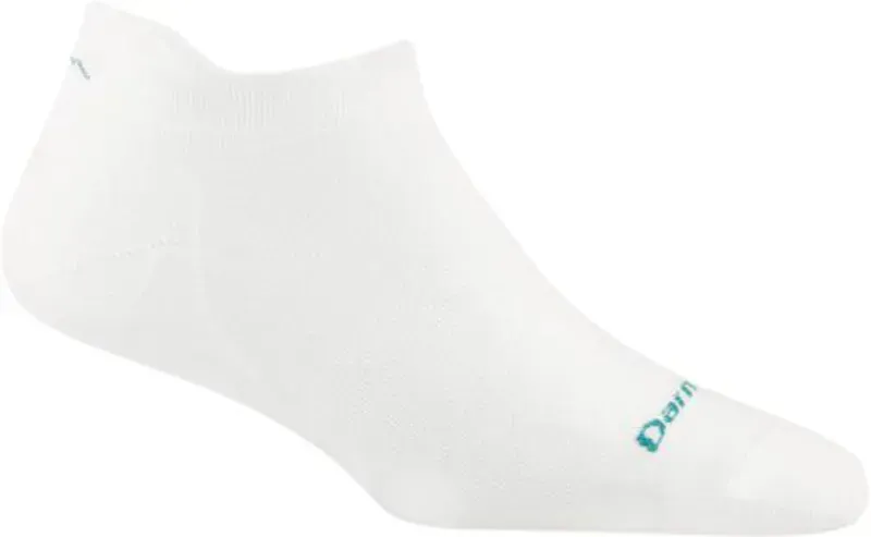Darn Tough Women's No Show Tab Ultra-Lightweight Socks in White