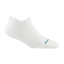 Darn Tough Women's Run No Show Tab Ultra-Light Socks in White