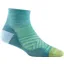 Darn Tough Women's Run Quarter Ultra-Lightweight Running Socks in Aqua