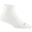 Darn Tough Women's Run Quarter Ultra-Lightweight Running Socks in White