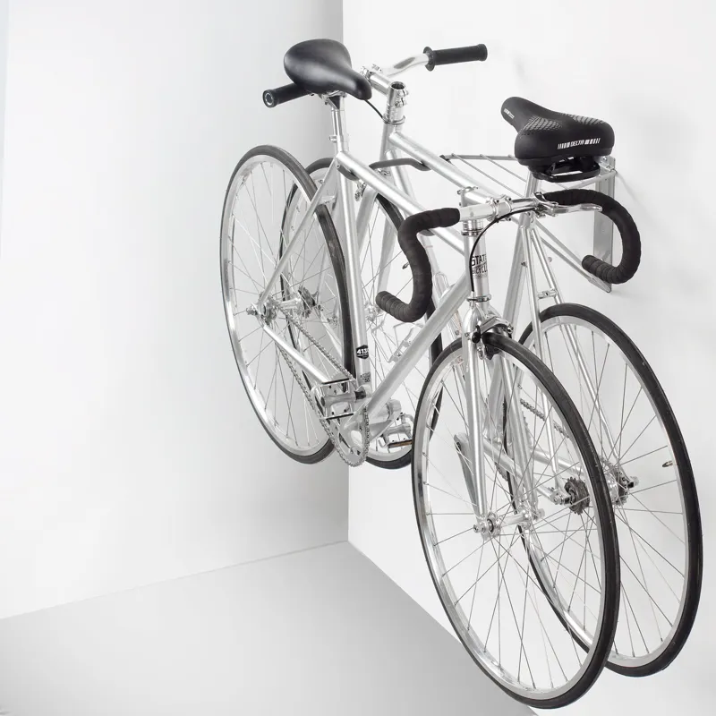 Delta Two Bike Wall Mount Rack with Shelf-1
