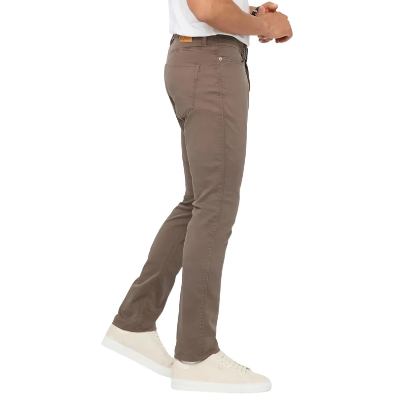 Duer No Sweat Athletic Taper Pant in Canteen-2