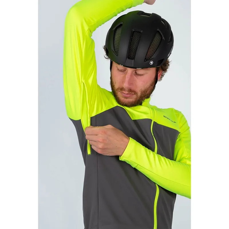Endura Windchill Jacket II in Yellow-2