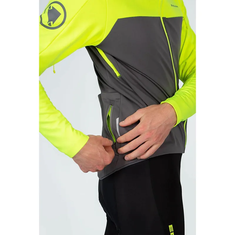Endura Windchill Jacket II in Yellow-3