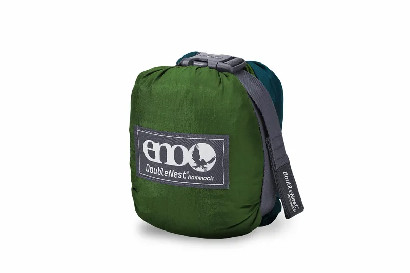 Eno DoubleNest Hammock in Cedar and Marine-1
