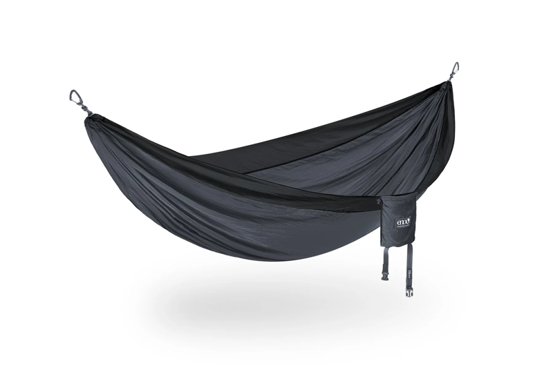 Eno Doublenest Hammock in Charcoal and Black