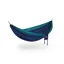 Eno DoubleNest Hammock in Navy and Seafoam