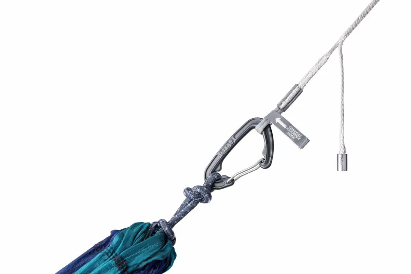 Eno DoubleNest Hammock in Navy and Seafoam-7