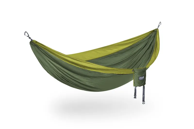 Eno DoubleNest Hammock in Olive and Melon