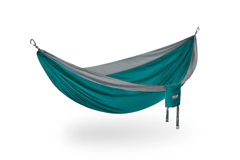 Eno Doublenest Hammock in Seafoam and Grey