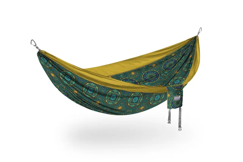 Eno Doublenest Print Hammock in Mantra/Gold