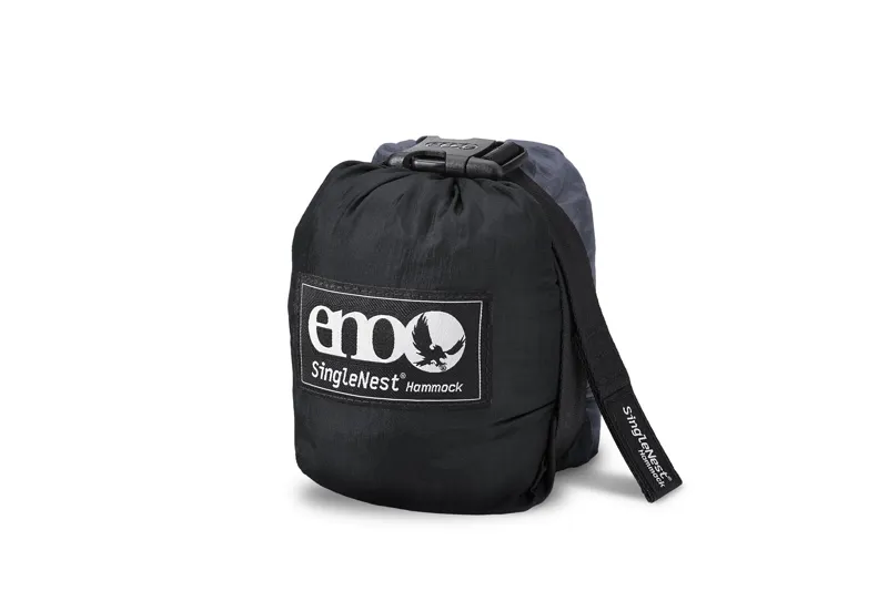 Eno SingleNest Hammock in Black and Charcoal-1