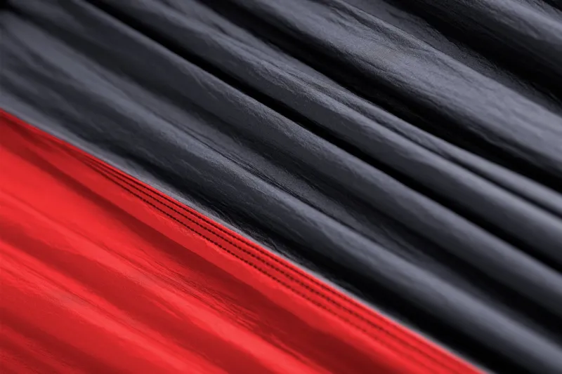 Eno SingleNest Hammock in Charcoal and Red-3