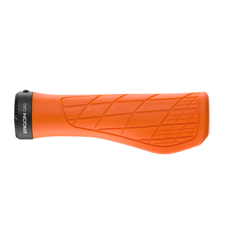 Ergon GA3 Lock-On Grips Large in Juicy Orange