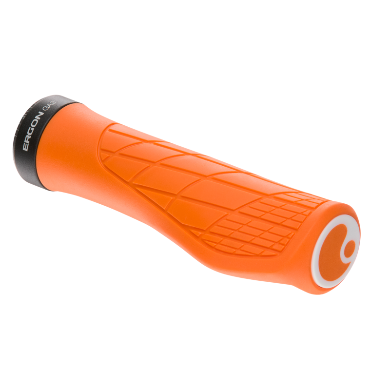 Ergon GA3 Lock-On Grips Large in Juicy Orange-1