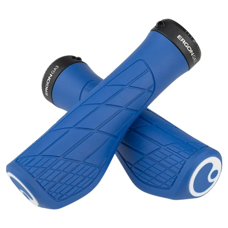 Ergon GA3 Lock-On Grips Small in Midsummer Blue-2