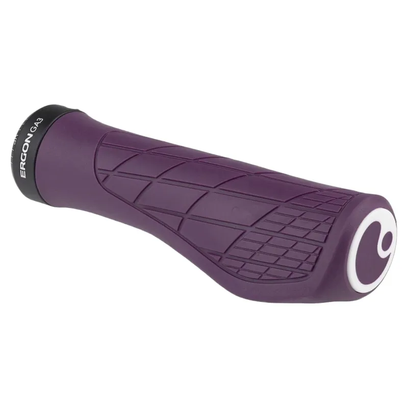 Ergon GA3 Lock-On Grips Small in Purple Reign-1