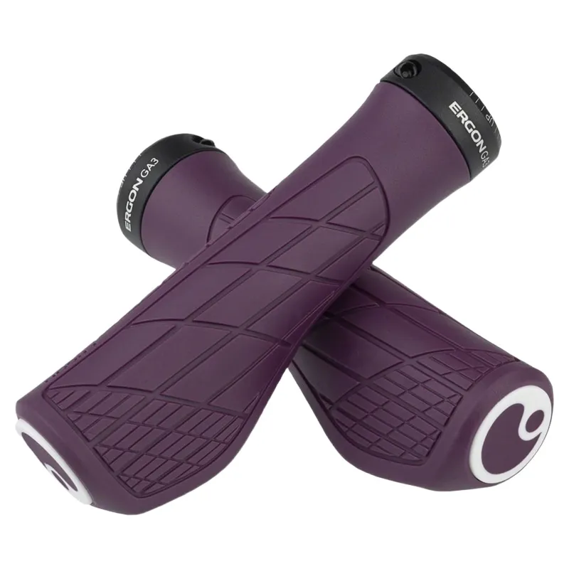 Ergon GA3 Lock-On Grips Small in Purple Reign-2