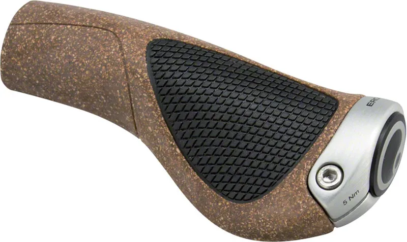 Ergon GP1 BioKork Lock-On Grips in Black/Tan Small