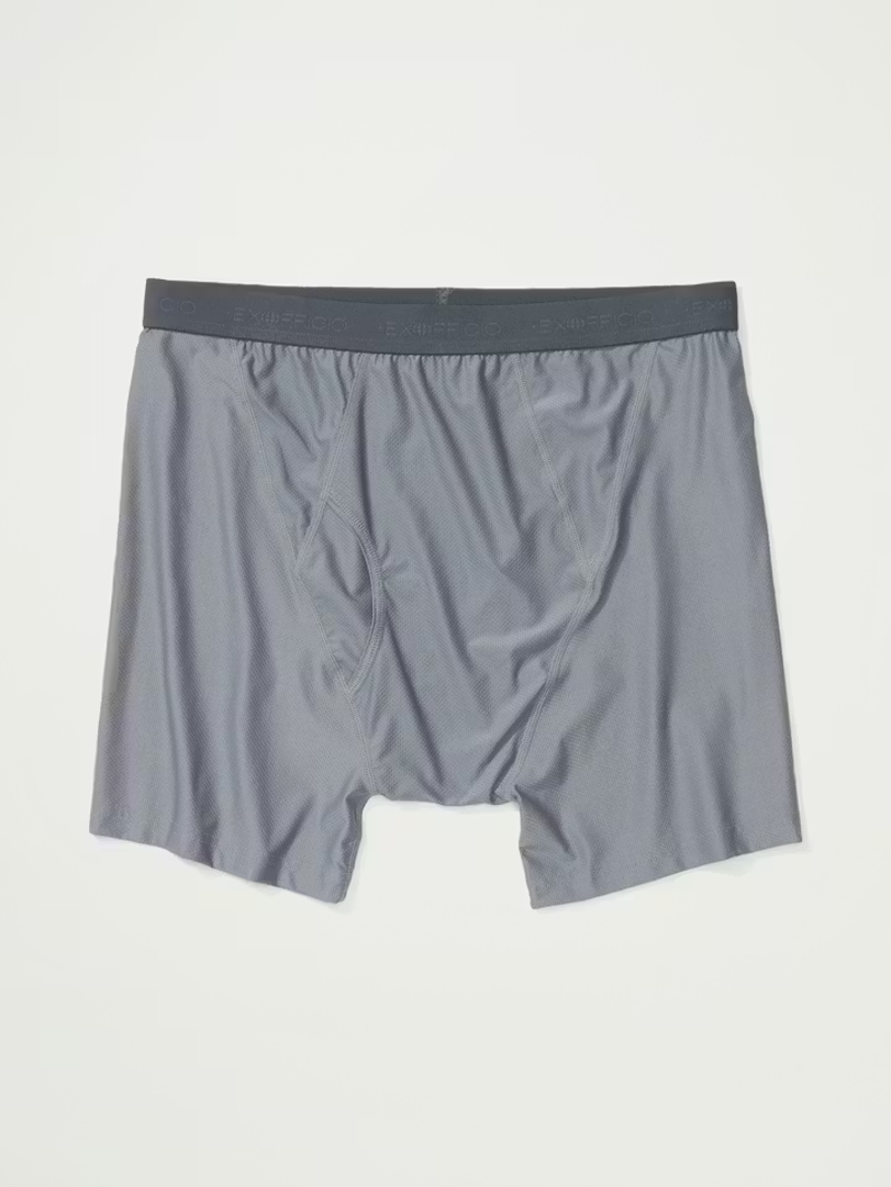 Ex Officio Give-N-Go 2.0 Boxer Brief in Steel Onyx