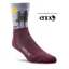 Farm To Feet Asheville Light Targeted Cushion 3/4 Crew in Plum