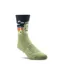 Farm To Feet Cascade Locks Light Cushion 3/4 Crew in Mosstone