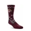 Farm To Feet Emeryville Everyday Light Cushion Crew in Plum